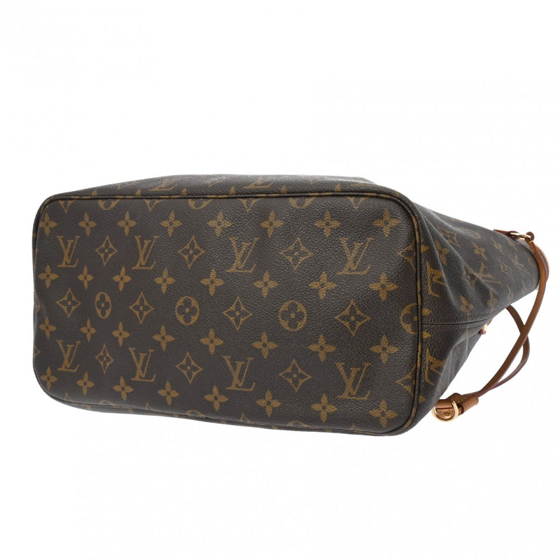 LOUIS VUITTON ルイヴィトン モノグラム ネヴァーフル MM ブラウン M40156 レディース モノグラムキャンバス トートバッグ Bランク 中古 銀蔵