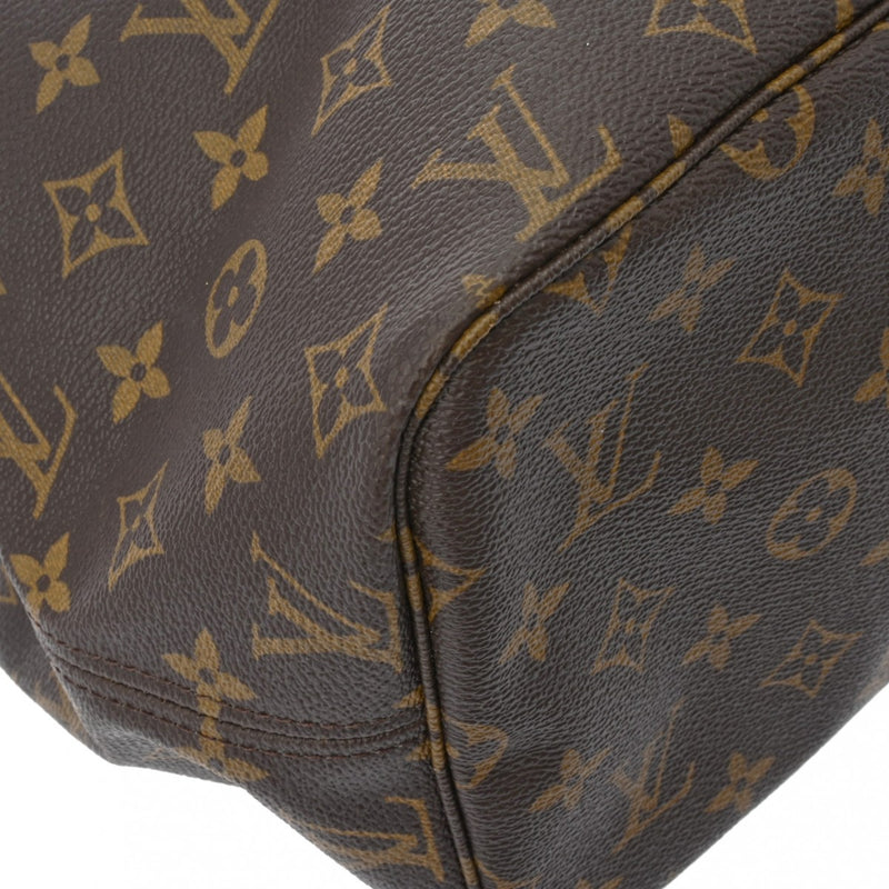 LOUIS VUITTON ルイヴィトン モノグラム ネヴァーフル MM ブラウン M40156 レディース モノグラムキャンバス トートバッグ Bランク 中古 銀蔵