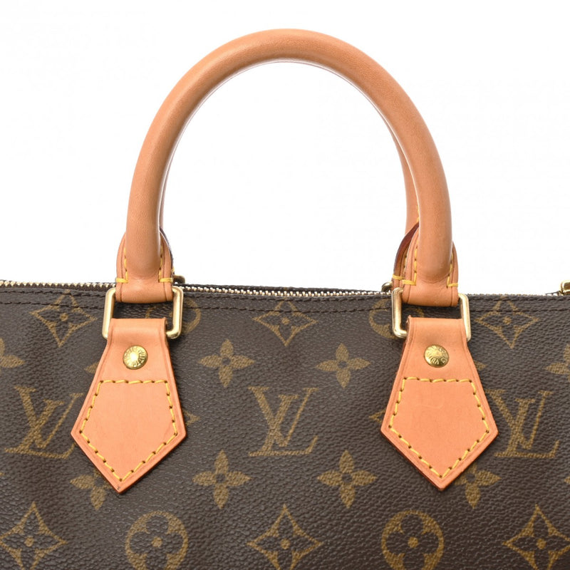 LOUIS VUITTON ルイヴィトン モノグラム スピーディ 25 ブラウン M41528 レディース モノグラムキャンバス ハンドバッグ Bランク 中古 銀蔵