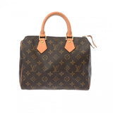 LOUIS VUITTON ルイヴィトン モノグラム スピーディ 25 ブラウン M41528 レディース モノグラムキャンバス ハンドバッグ Bランク 中古 銀蔵