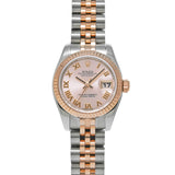 ロレックス デイトジャスト 179171 ランダムシリアル ピンク レディース 腕時計 自動巻き 中古 銀蔵