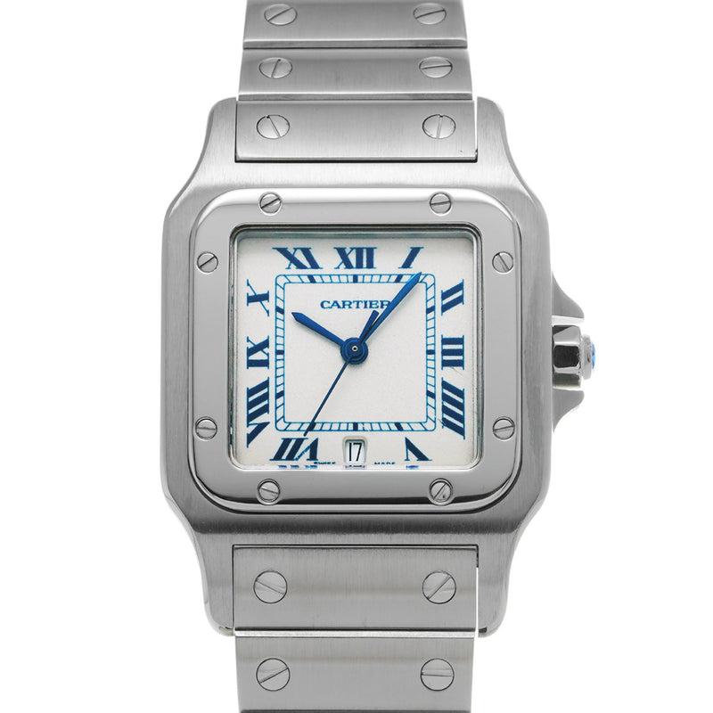 CARTIER カルティエ サントスガルベ LM W20018D6 ボーイズ 腕時計 クォーツ Aランク 中古 銀蔵