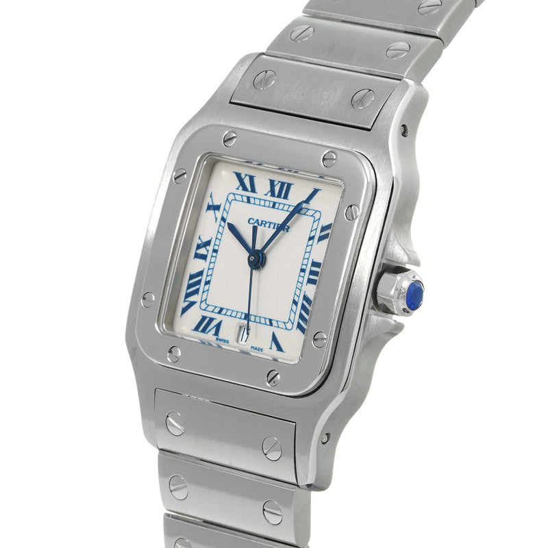 CARTIER カルティエ サントスガルベ LM W20018D6 ボーイズ 腕時計 クォーツ Aランク 中古 銀蔵