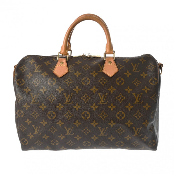 LOUIS VUITTON ルイヴィトン モノグラム スピーディ バンドリエール 35 ブラウン M40392 レディース モノグラムキャンバス ハンドバッグ Bランク 中古 銀蔵