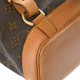 LOUIS VUITTON ルイヴィトン モノグラム モンスリ MM ブラウン M51136 レディース モノグラムキャンバス リュック・デイパック Bランク 中古 銀蔵