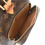 LOUIS VUITTON ルイヴィトン モノグラム モンスリ MM ブラウン M51136 レディース モノグラムキャンバス リュック・デイパック Bランク 中古 銀蔵