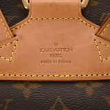 LOUIS VUITTON ルイヴィトン モノグラム モンスリ MM ブラウン M51136 レディース モノグラムキャンバス リュック・デイパック Bランク 中古 銀蔵