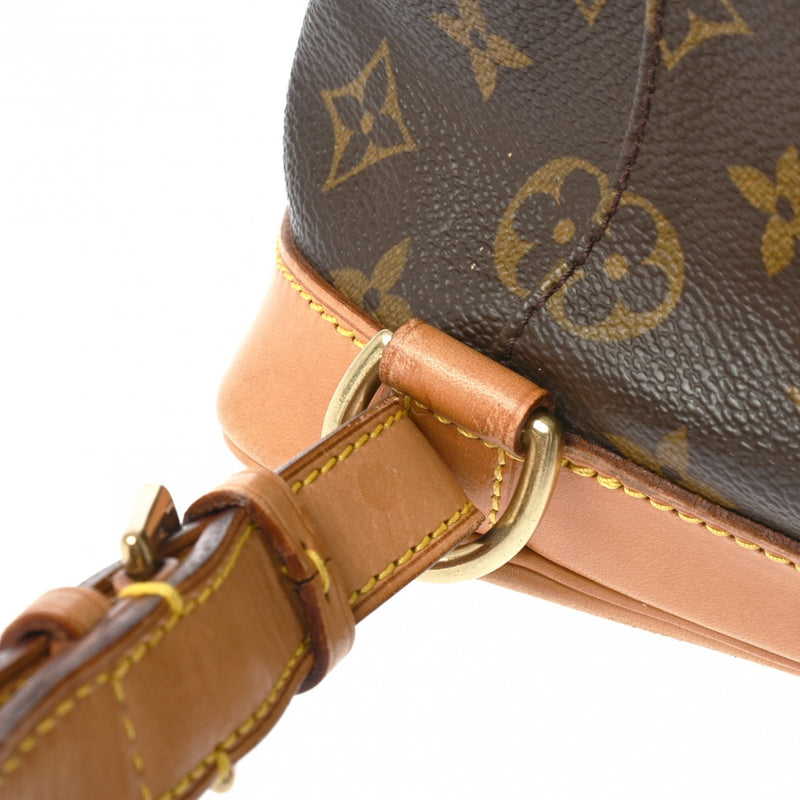 LOUIS VUITTON ルイヴィトン モノグラム モンスリ MM ブラウン M51136 レディース モノグラムキャンバス リュック・デイパック Bランク 中古 銀蔵