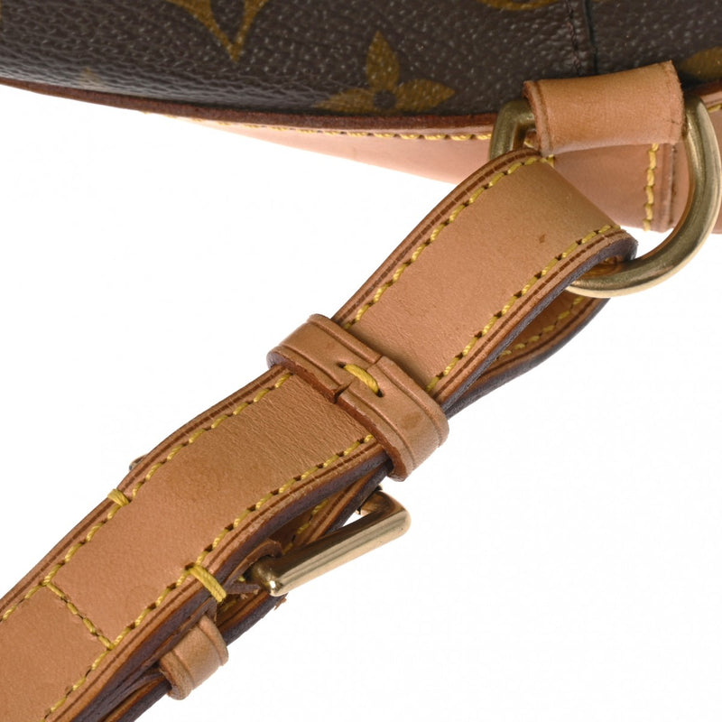 LOUIS VUITTON ルイヴィトン モノグラム モンスリ MM ブラウン M51136 レディース モノグラムキャンバス リュック・デイパック Bランク 中古 銀蔵