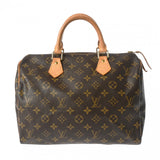 LOUIS VUITTON ルイヴィトン モノグラム スピーディ 30 ブラウン M41526 レディース モノグラムキャンバス ハンドバッグ Bランク 中古 銀蔵