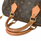 LOUIS VUITTON ルイヴィトン モノグラム スピーディ 30 ブラウン M41526 レディース モノグラムキャンバス ハンドバッグ Bランク 中古 銀蔵