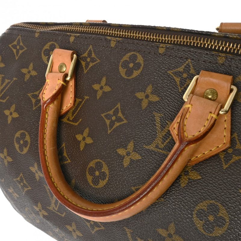 LOUIS VUITTON ルイヴィトン モノグラム スピーディ 30 ブラウン M41526 レディース モノグラムキャンバス ハンドバッグ Bランク 中古 銀蔵