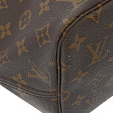 LOUIS VUITTON ルイヴィトン モノグラム ネヴァーフル MM ブラウン M40156 レディース モノグラムキャンバス トートバッグ Bランク 中古 銀蔵