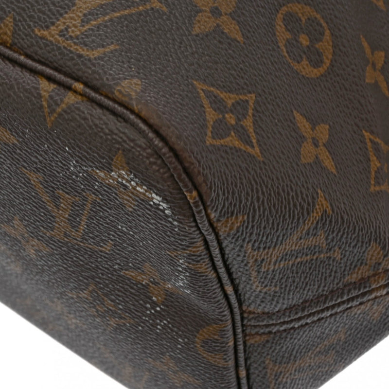 LOUIS VUITTON ルイヴィトン モノグラム ネヴァーフル MM ブラウン M40156 レディース モノグラムキャンバス トートバッグ Bランク 中古 銀蔵