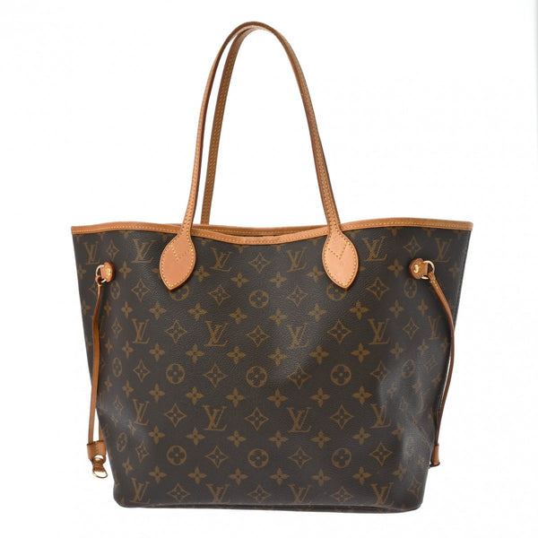 LOUIS VUITTON ルイヴィトン モノグラム ネヴァーフル MM ブラウン M40156 レディース モノグラムキャンバス トートバッグ Bランク 中古 銀蔵