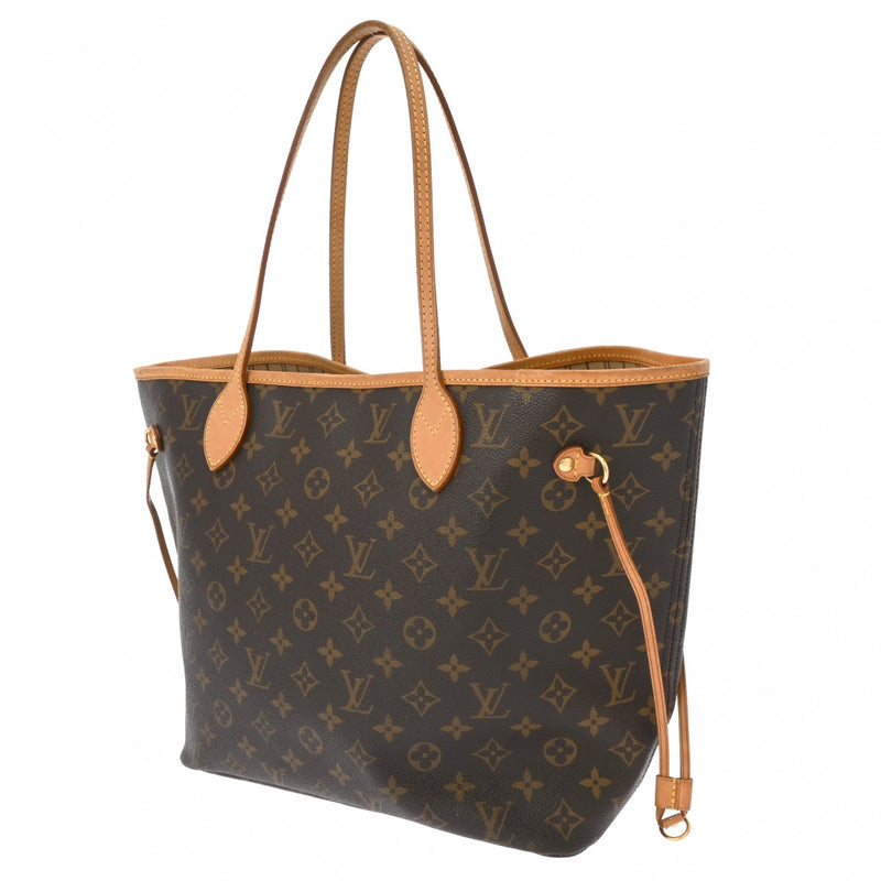 LOUIS VUITTON ルイヴィトン モノグラム ネヴァーフル MM ブラウン M40156 レディース モノグラムキャンバス トートバッグ Bランク 中古 銀蔵