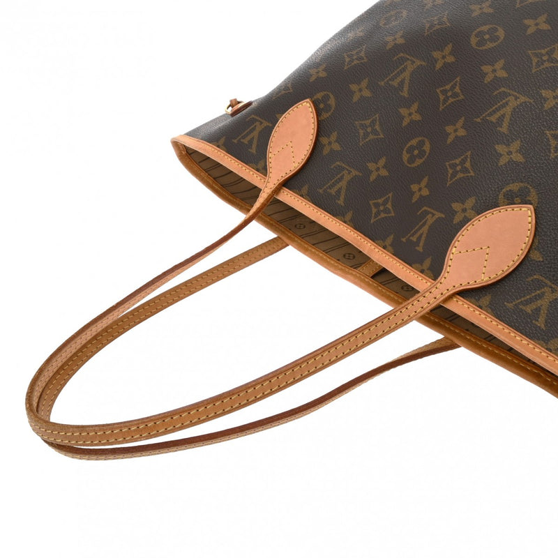 LOUIS VUITTON ルイヴィトン モノグラム ネヴァーフル MM ブラウン M40156 レディース モノグラムキャンバス トートバッグ Bランク 中古 銀蔵