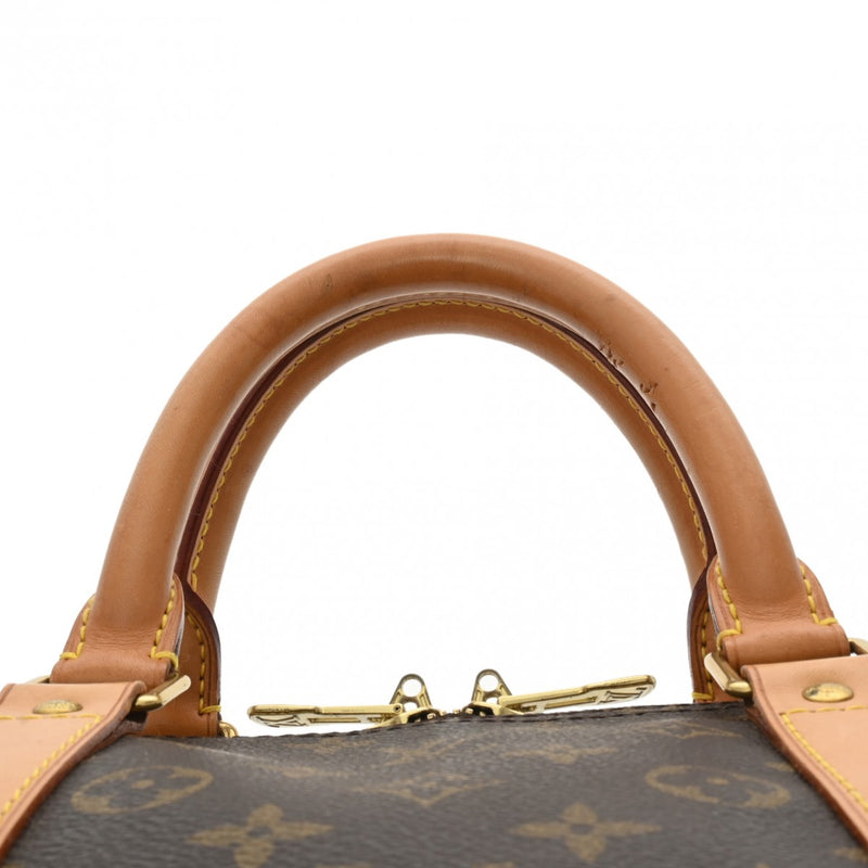 LOUIS VUITTON ルイヴィトン モノグラム キーポル 55 ブラウン M41424 ユニセックス モノグラムキャンバス ボストンバッグ Bランク 中古 銀蔵