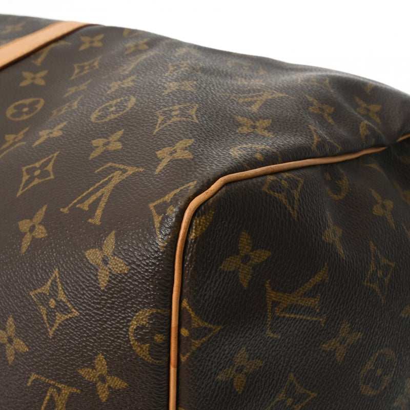 LOUIS VUITTON ルイヴィトン モノグラム キーポル 55 ブラウン M41424 ユニセックス モノグラムキャンバス ボストンバッグ Bランク 中古 銀蔵