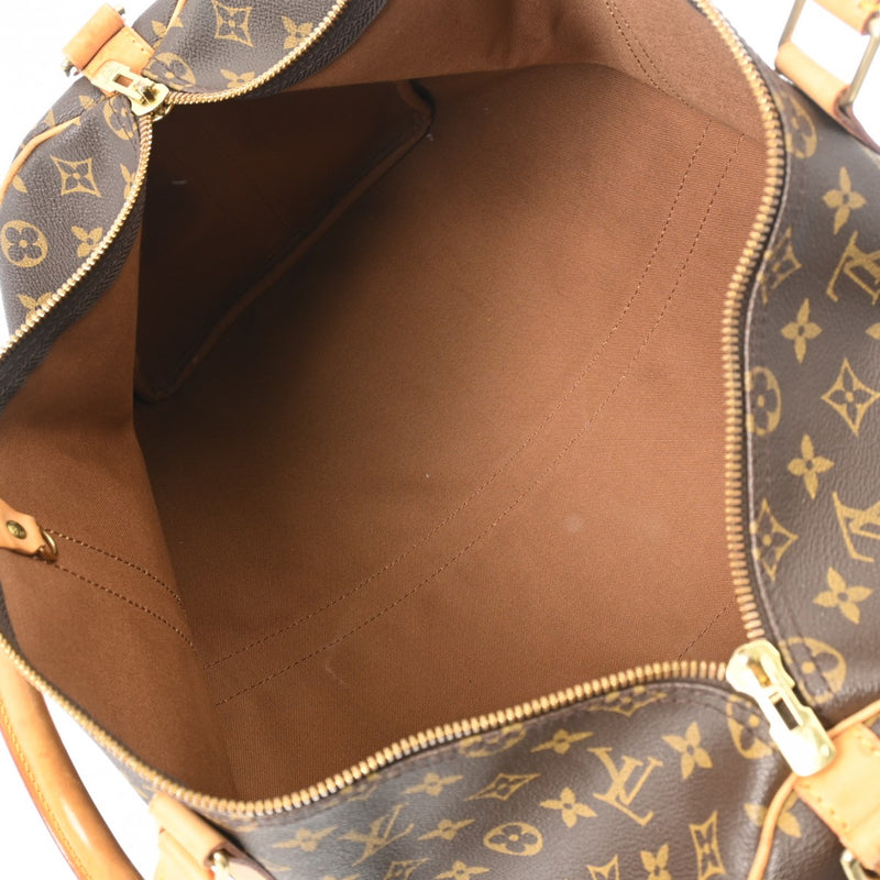 LOUIS VUITTON ルイヴィトン モノグラム キーポル バンドリエール 50 ブラウン M41416 ユニセックス モノグラムキャンバス ボストンバッグ Bランク 中古 銀蔵