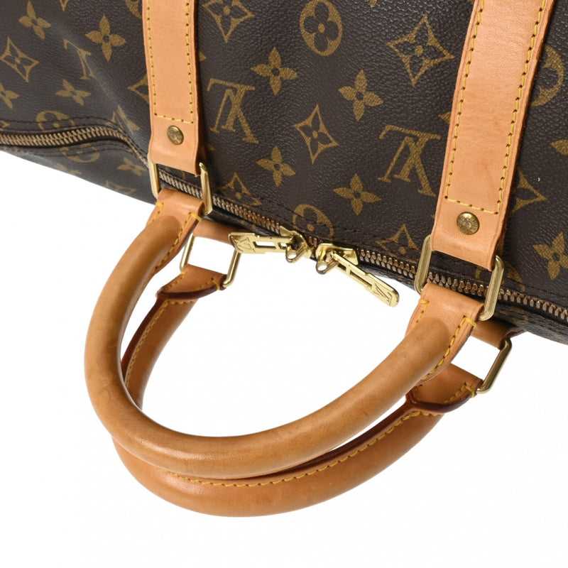 LOUIS VUITTON ルイヴィトン モノグラム キーポル バンドリエール 50 ブラウン M41416 ユニセックス モノグラムキャンバス ボストンバッグ Bランク 中古 銀蔵