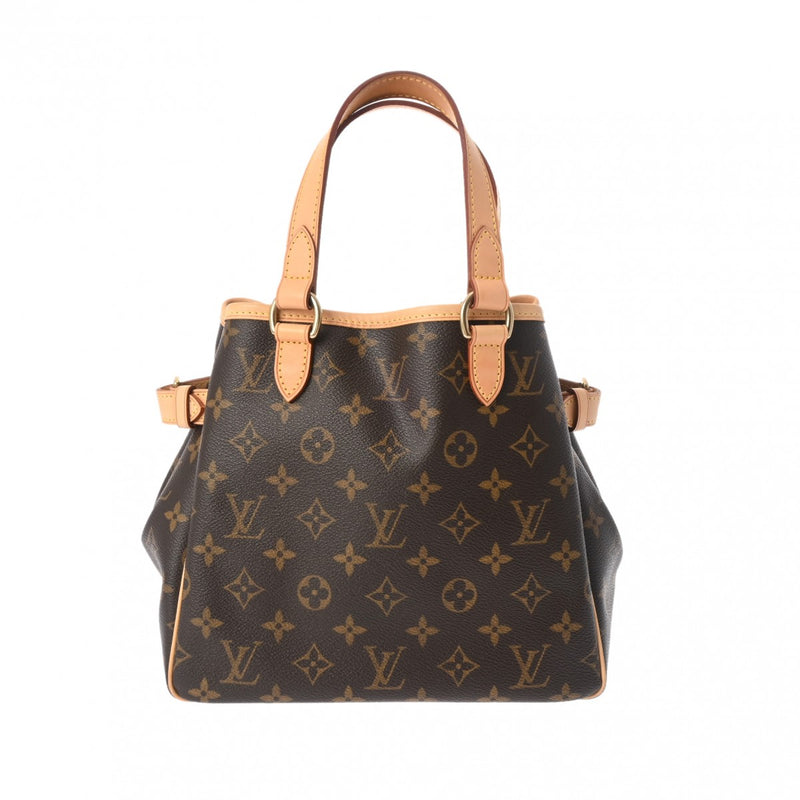 LOUIS VUITTON ルイヴィトン モノグラム バティニョール ブラウン M51156 レディース モノグラムキャンバス ハンドバッグ ABランク 中古 銀蔵