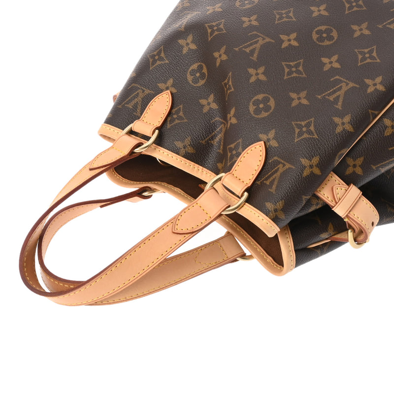 LOUIS VUITTON ルイヴィトン モノグラム バティニョール ブラウン M51156 レディース モノグラムキャンバス ハンドバッグ ABランク 中古 銀蔵