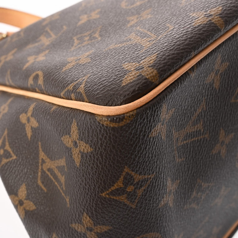 LOUIS VUITTON ルイヴィトン モノグラム バティニョール ブラウン M51156 レディース モノグラムキャンバス ハンドバッグ ABランク 中古 銀蔵