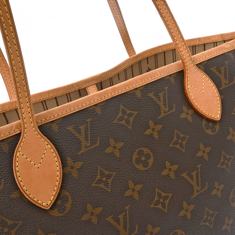 LOUIS VUITTON ルイヴィトン モノグラム ネヴァーフル MM ブラウン M40156 レディース モノグラムキャンバス トートバッグ ABランク 中古 銀蔵