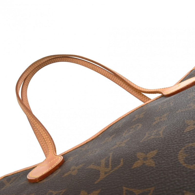 LOUIS VUITTON ルイヴィトン モノグラム ネヴァーフル MM ブラウン M40156 レディース モノグラムキャンバス トートバッグ ABランク 中古 銀蔵