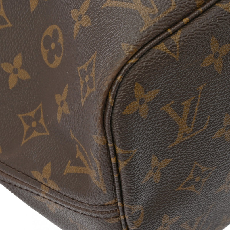 LOUIS VUITTON ルイヴィトン モノグラム ネヴァーフル MM ブラウン M40156 レディース モノグラムキャンバス トートバッグ ABランク 中古 銀蔵