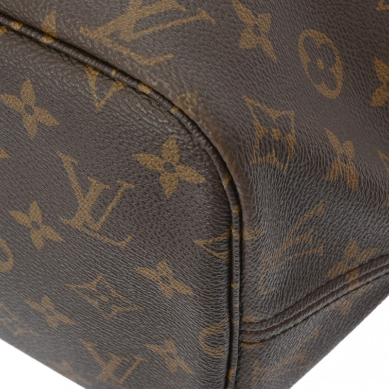 LOUIS VUITTON ルイヴィトン モノグラム ネヴァーフル MM ブラウン M40156 レディース モノグラムキャンバス トートバッグ ABランク 中古 銀蔵