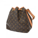 LOUIS VUITTON ルイヴィトン モノグラム プチノエ ブラウン M42226 レディース モノグラムキャンバス ショルダーバッグ Bランク 中古 銀蔵