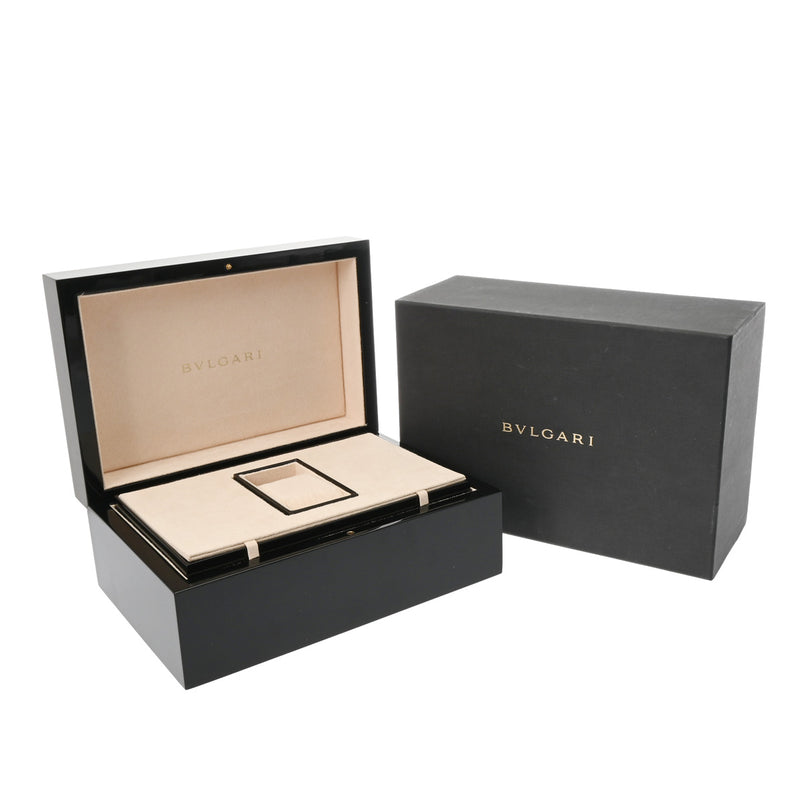 BVLGARI ブルガリ アストラーレ チェルキ  ダイヤベゼル 新品ベルト 36.8g AE36G/AE36D2CBL レディース 腕時計 クォーツ Aランク 中古 銀蔵