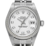 ROLEX ロレックス デイトジャスト 10Pダイヤ 79174G レディース 腕時計 自動巻き Aランク 中古 銀蔵