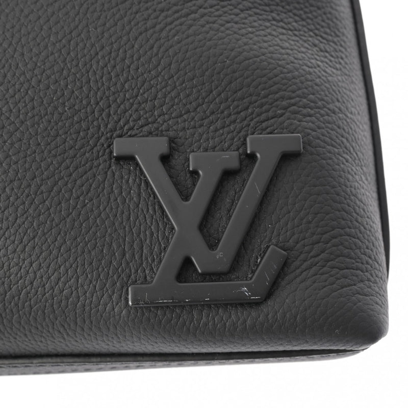 LOUIS VUITTON ルイヴィトン テイクオフ ブリーフケース 2WAY ブラック M59159 メンズ レザー ビジネスバッグ Aランク 中古 銀蔵