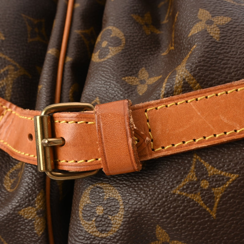 LOUIS VUITTON ルイヴィトン モノグラム ソミュール 35 ブラウン M42254 レディース モノグラムキャンバス ショルダーバッグ Bランク 中古 銀蔵