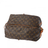 LOUIS VUITTON ルイヴィトン モノグラム ソミュール 35 ブラウン M42254 レディース モノグラムキャンバス ショルダーバッグ Bランク 中古 銀蔵