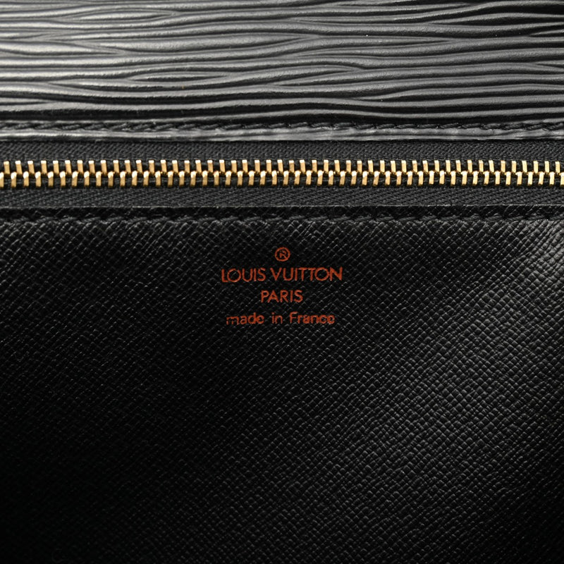 LOUIS VUITTON ルイヴィトン エピ セリエドラゴンヌ クラッチバッグ ノワール ゴールド金具 M52612 メンズ エピレザー セカンドバッグ ABランク 中古 銀蔵