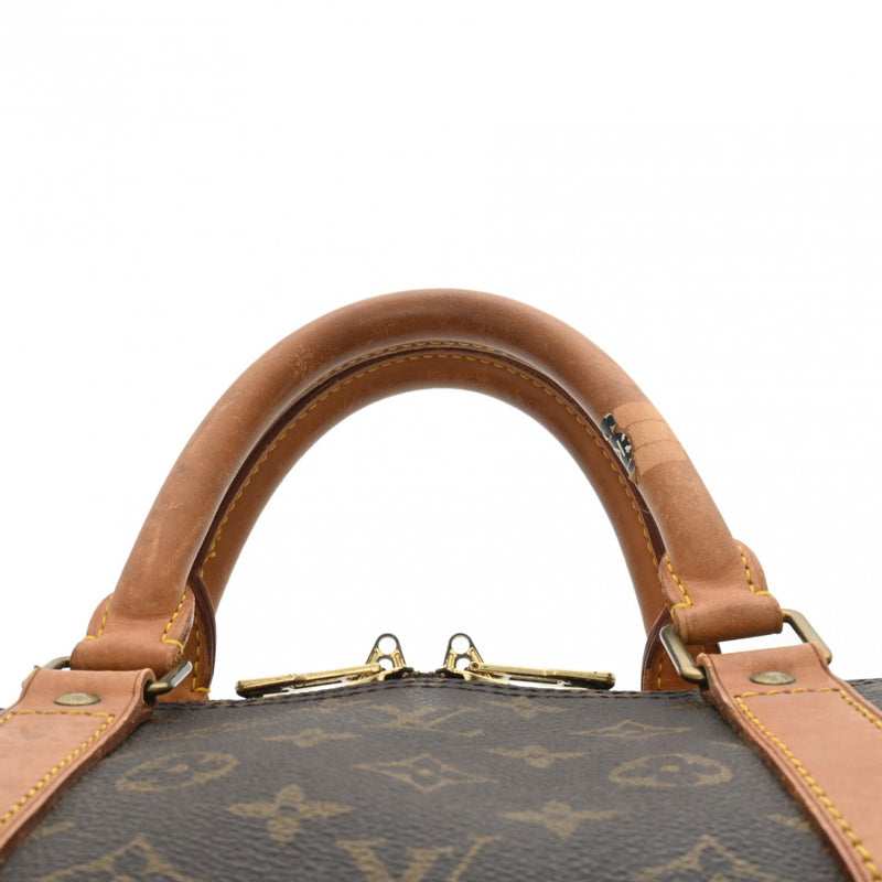 LOUIS VUITTON ルイヴィトン モノグラム キーポル 55 ブラウン M41424 ユニセックス モノグラムキャンバス ボストンバッグ Bランク 中古 銀蔵