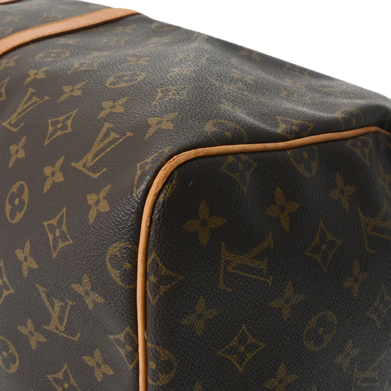 LOUIS VUITTON ルイヴィトン モノグラム キーポル 55 ブラウン M41424 ユニセックス モノグラムキャンバス ボストンバッグ Bランク 中古 銀蔵