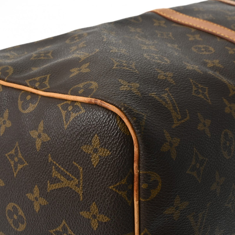 LOUIS VUITTON ルイヴィトン モノグラム キーポル 55 ブラウン M41424 ユニセックス モノグラムキャンバス ボストンバッグ Bランク 中古 銀蔵