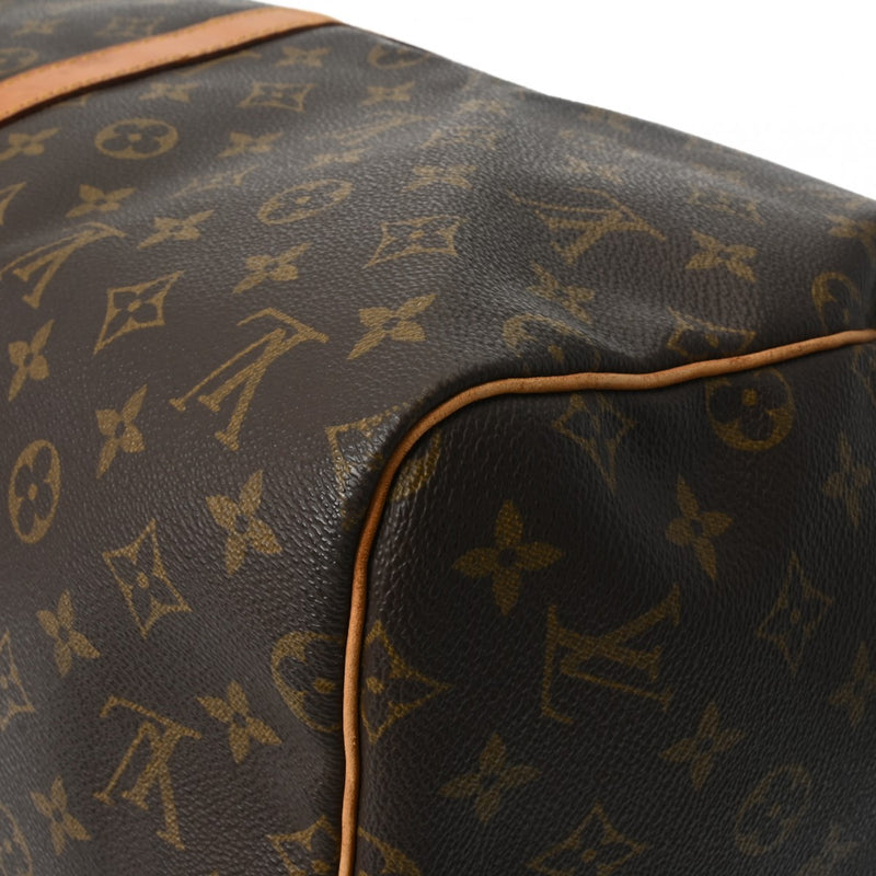 LOUIS VUITTON ルイヴィトン モノグラム キーポル 55 ブラウン M41424 ユニセックス モノグラムキャンバス ボストンバッグ Bランク 中古 銀蔵