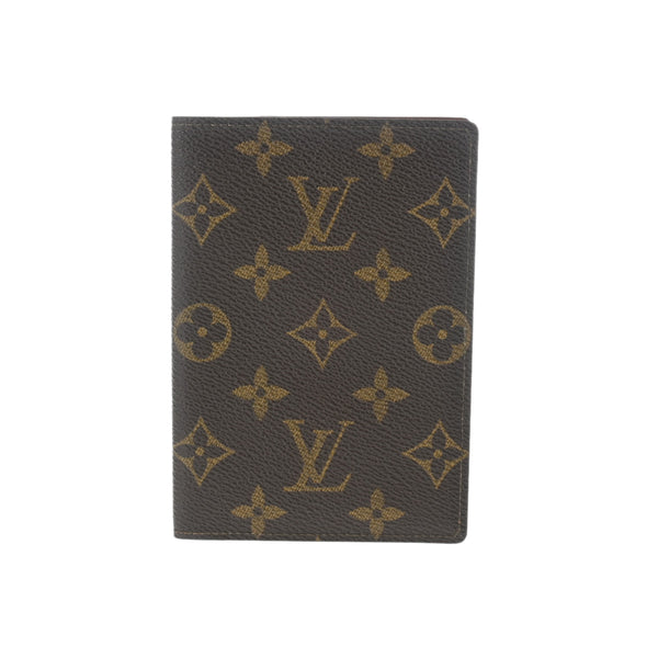 LOUIS VUITTON ルイヴィトン モノグラム パスポートカバー ブラウン M60180 ユニセックス モノグラムキャンバス パスポートケース Bランク 中古 銀蔵