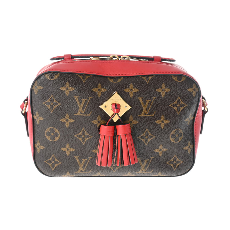 LOUIS VUITTON ルイヴィトン モノグラム サントンジュ  コクリコ ブラウン M43556 レディース モノグラムキャンバス ショルダーバッグ Aランク 中古 銀蔵