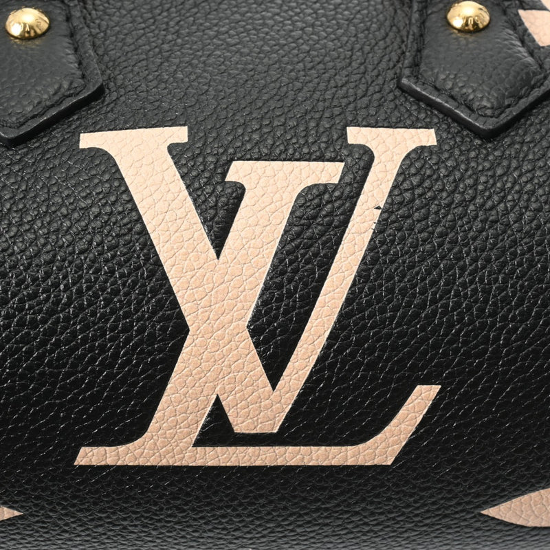 LOUIS VUITTON ルイヴィトン モノグラムアンプラント パピヨン BB 2WAY ブラック/ベージュ M45980 レディース レザー ハンドバッグ Aランク 中古 銀蔵