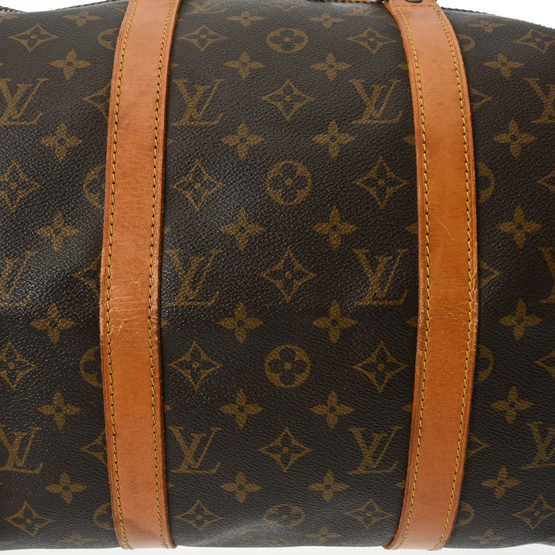 LOUIS VUITTON ルイヴィトン モノグラム キーポル 50 ブラウン M41426 ユニセックス モノグラムキャンバス ボストンバッグ Bランク 中古 銀蔵