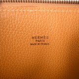 HERMES エルメス ボリード 47 ゴールド □A刻印(1997年頃) ユニセックス アルデンヌ ハンドバッグ ABランク 中古 銀蔵