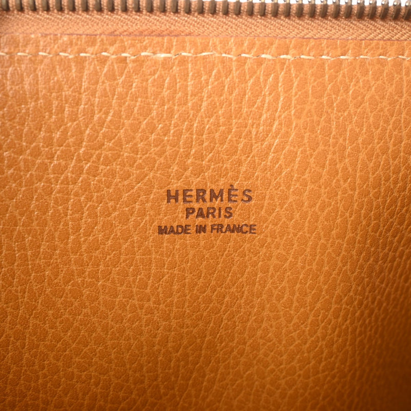 HERMES エルメス ボリード 47 ゴールド □A刻印(1997年頃) ユニセックス アルデンヌ ハンドバッグ ABランク 中古 銀蔵