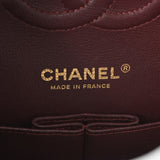 CHANEL シャネル マトラッセ チェーンショルダー Wフラップ 25cm ブラック A01112 レディース キャビアスキン ショルダーバッグ Aランク 中古 銀蔵